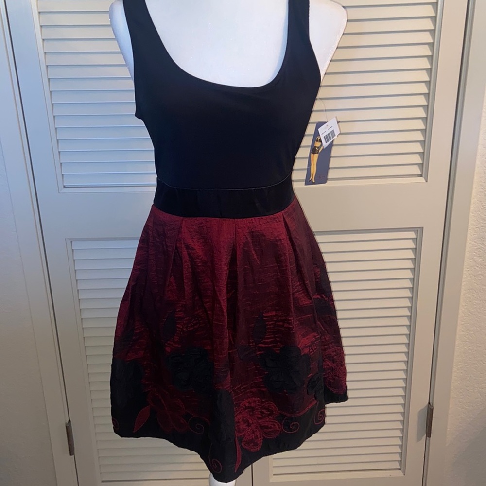 Ruby Rox VTG Dress SZ 5 NWT Rockabilly